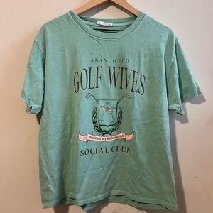 Abandoned golf wives social club tee